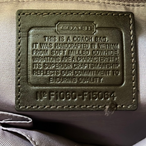 Brown Leather Coach Bag - Picture 1 of 5